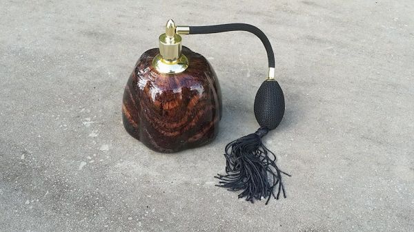 Frasco murano marrom