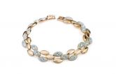 Pulseira banhada a ouro 18k